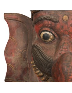Wooden Ganesh Mask 2