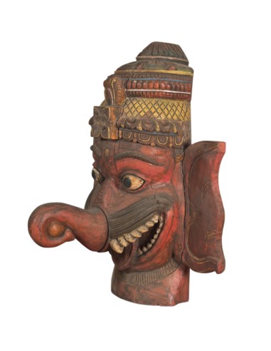 Wooden Ganesh Mask
