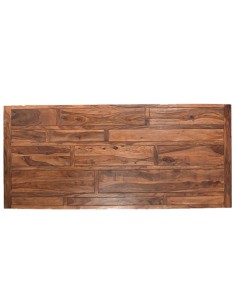 Tyou to bed ""VISHAM"" wood Sheesham - H:90x200x3