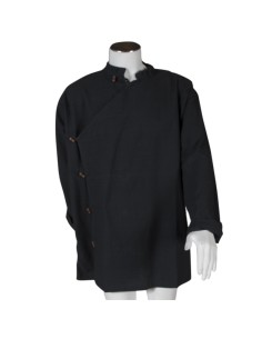 Blouse en coton style tibetain disponible dans toutes les tailles: S  M  L  XL  XXL.    rouge noir blanc - 2