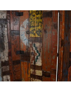 Paravent en bois recyclé 2