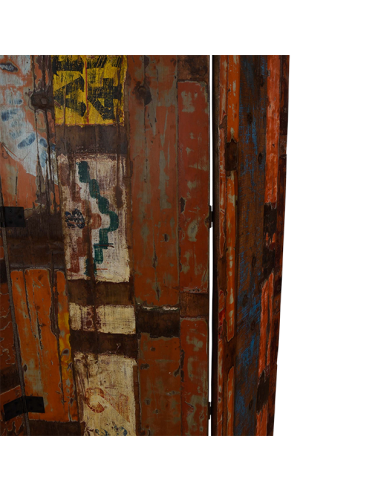 Paravent en bois recyclé