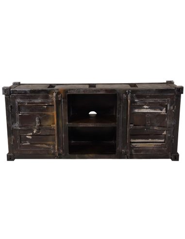 meuble tv container industriel