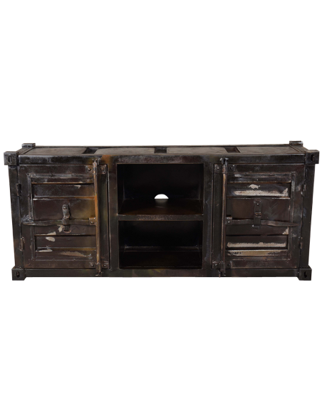 meuble tv container industriel