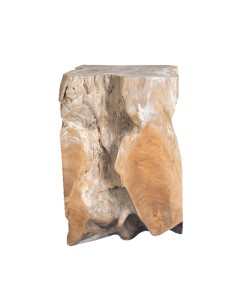 Piédestal en teck different hauteurs 2