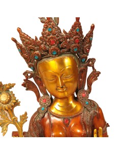 Grande Tara en bronze - H76x52x36 2