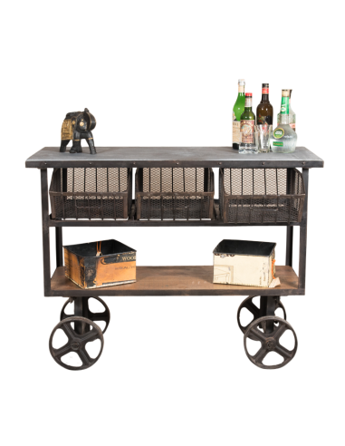 Desserte  avec plateau en pierre