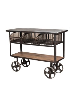 Desserte  avec plateau en pierre