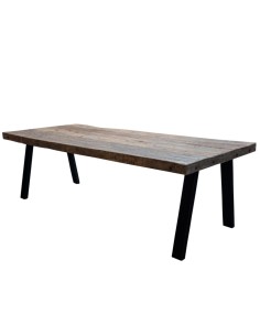 Table avc plateau en bois massif