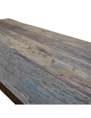 Table avec plateau en bois massif