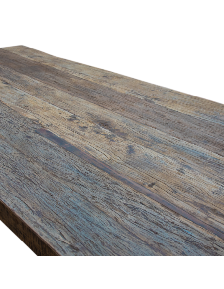 Table avec plateau en bois massif