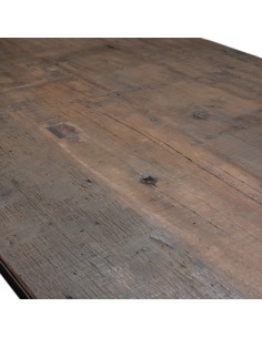 Table en bois recylce 2