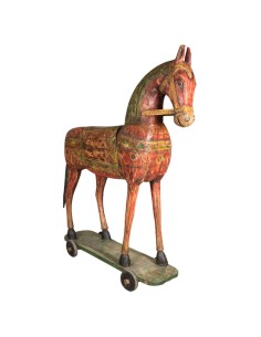 Cheval en bois du rajhastan