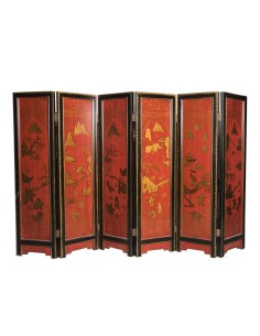 Paravant chinois 6 face unique