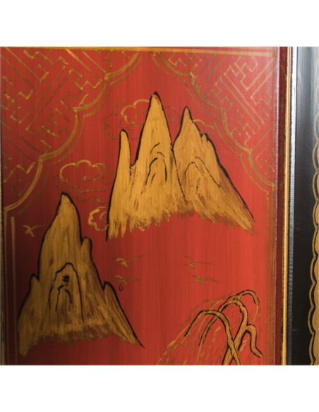 Paravant chinois 6 face unique