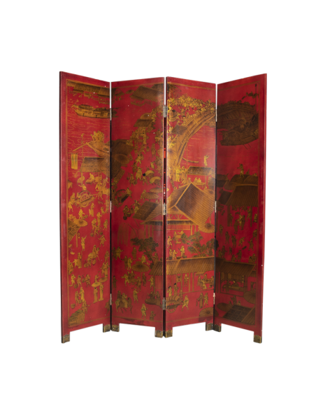 Paravant chinois 6 face unique