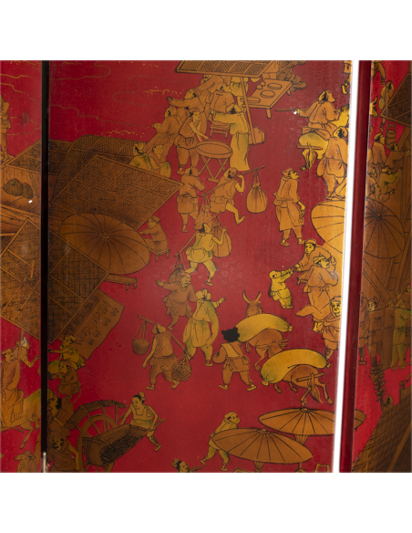 Paravant chinois 6 face unique