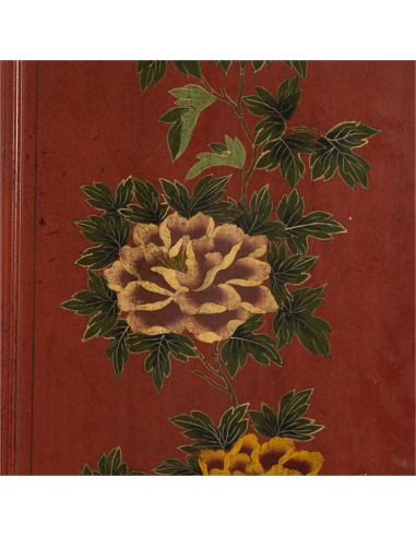 Paravant chinois ronde sculpté