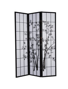 Paravent en papier de riz avec dessin