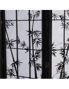 Paravent en papier de riz avec dessin 2