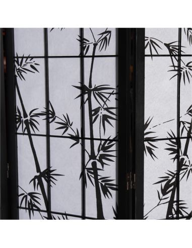 Paravent en papier de riz avec dessin