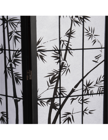 Paravent en papier de riz avec dessin