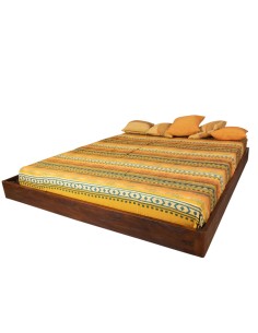 Lit au coin  arrondi