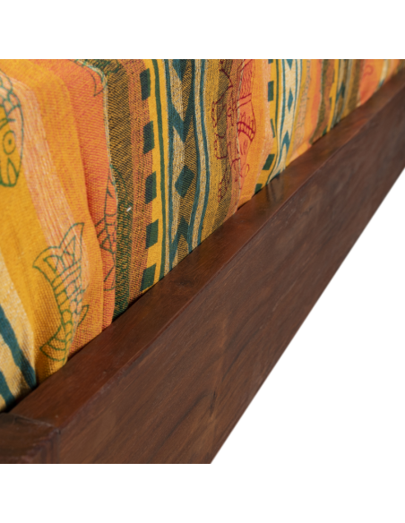 Lit au coin  arrondi