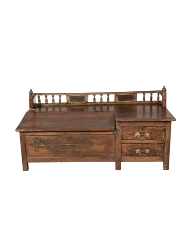 TABLE EN SHESHUM AVEC RALLONGE