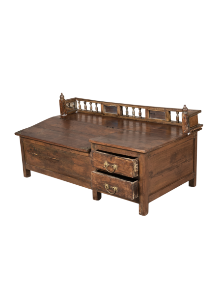 TABLE EN SHESHUM AVEC RALLONGE