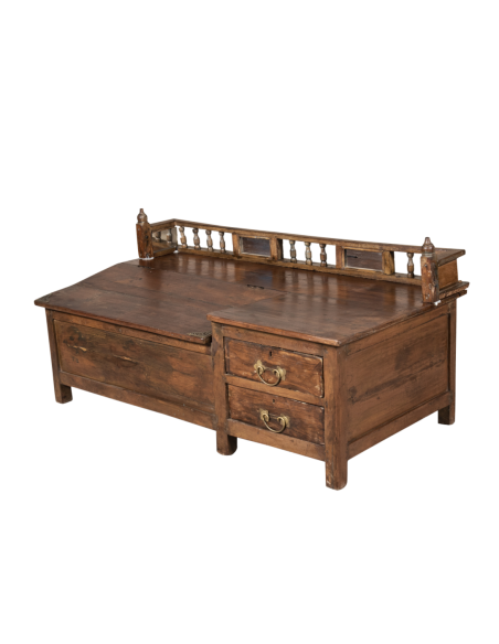 TABLE EN SHESHUM AVEC RALLONGE