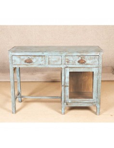 Bureau en bois recyclé