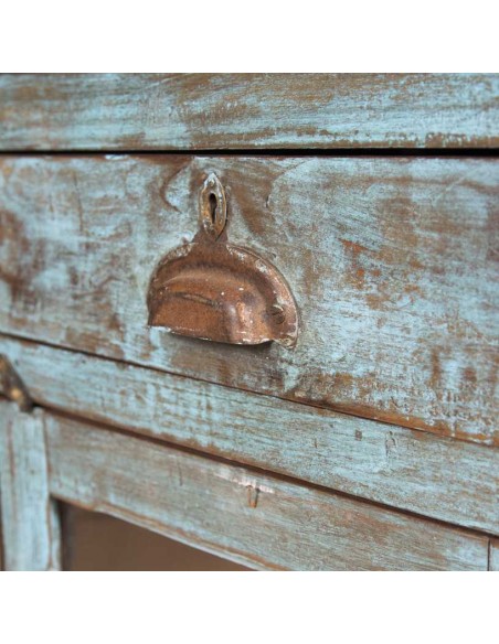 Bureau en bois recyclé