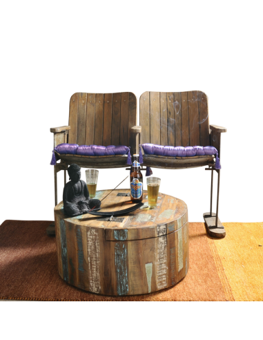 Chaise de cinéma "Bollywood" 3 places