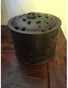 Lanterne ronde métal 2