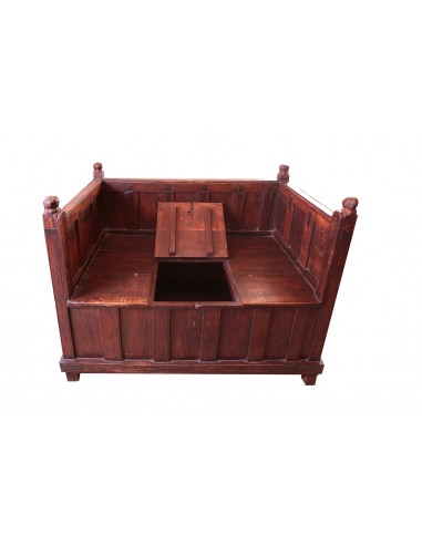 Banc & coffre ancien indien "Dwarka"...