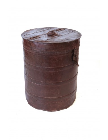 Runde Truhe "Dausa" - Unikat