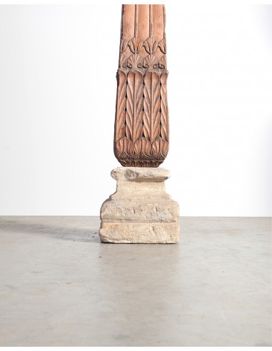 Antike Säule "Bagaha" aus Uttar...