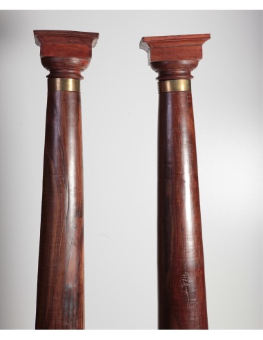 Colonna in legno antico - 1920