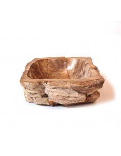 Fossilized wood sink - 3