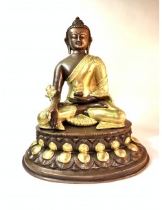 Statue du Buddha en bronze