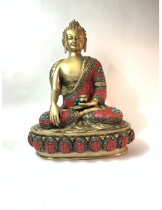 Statue aus Bronze und...