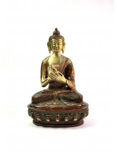 Buddha en bronze...