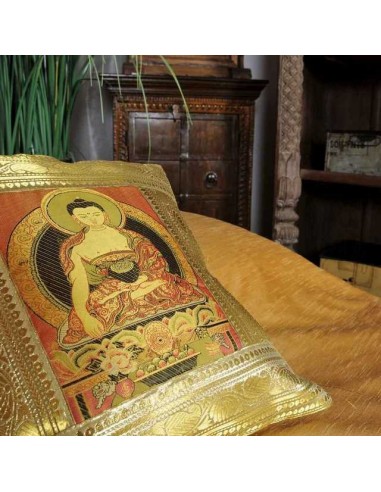 Polyester double bedspread - Copper