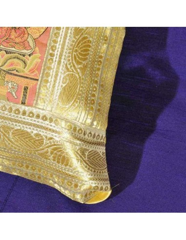 Polyester double bedspread - Purple