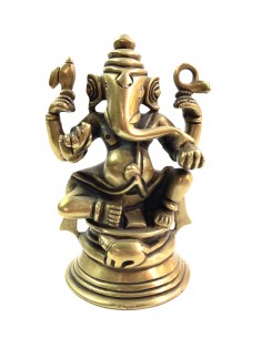 Ganesh bronze statuette