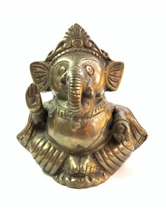 Ganesh bronze statuette