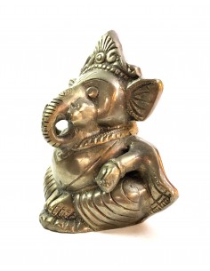 Ganesh bronze statuette 2