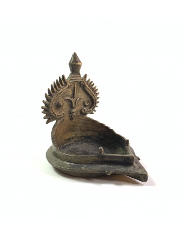 Old bronze candlestick