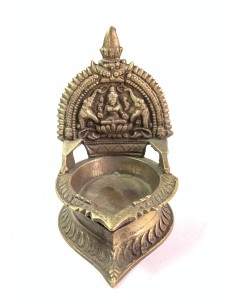 Old bronze candlestick